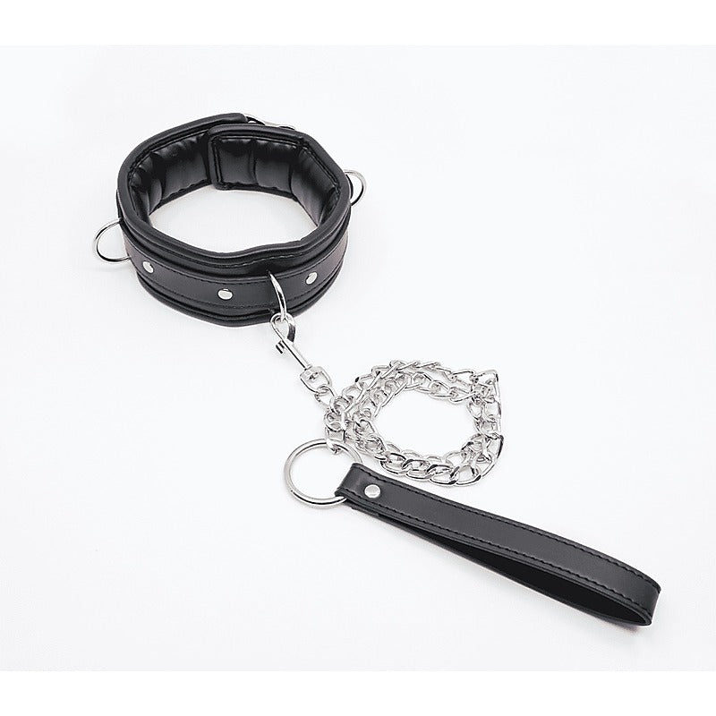 Padded BDSM Collar With Lockable Buckle by Berlin Baby - Collars and Leads