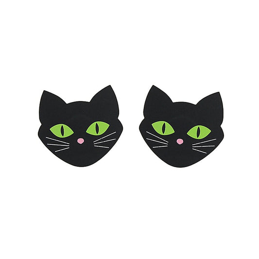 Cat Shape Women's Nipple Pasties by Love In Leather - Breast and Nipple Toys