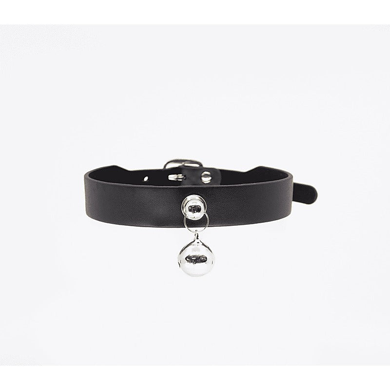Faux Flat Leather Cat Collar by Berlin Baby - Collars and Leads