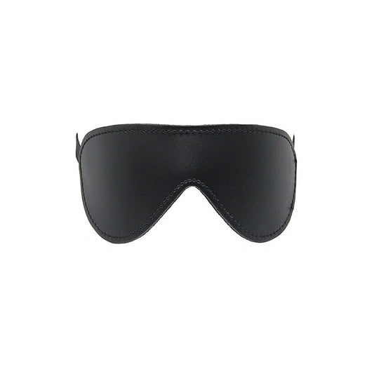 Faux Leather Blindfold with Faux Fur Lining by Berlin Baby - Masks And Blindfolds