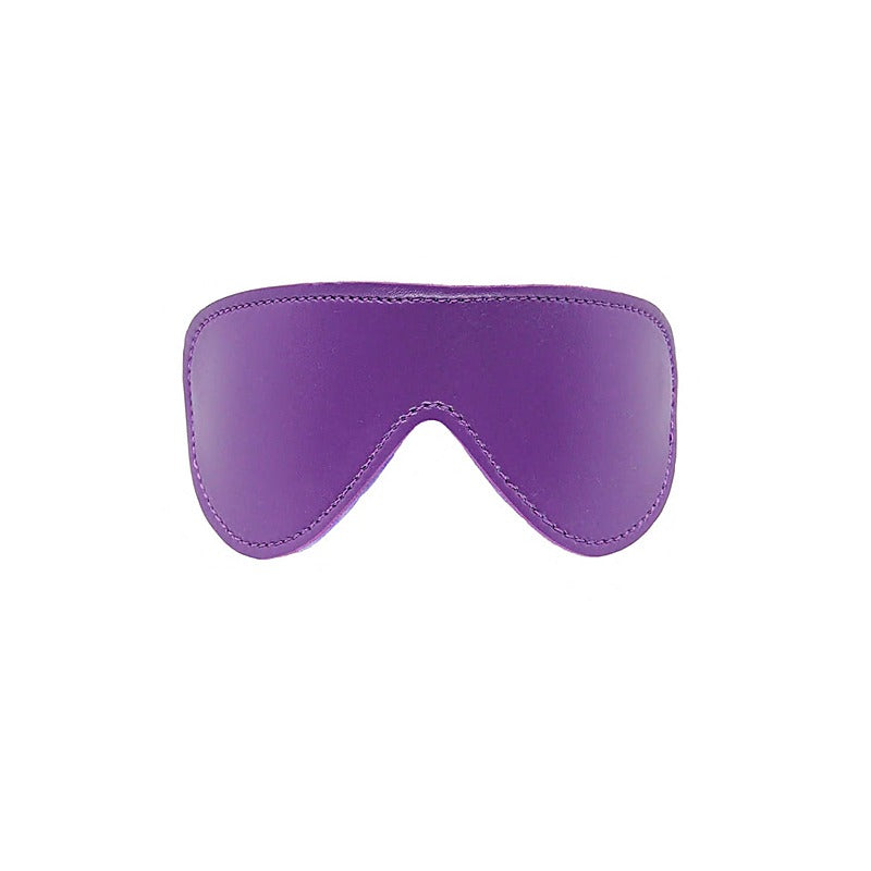 Faux Leather Blindfold with Faux Fur Lining by Berlin Baby - Masks And Blindfolds