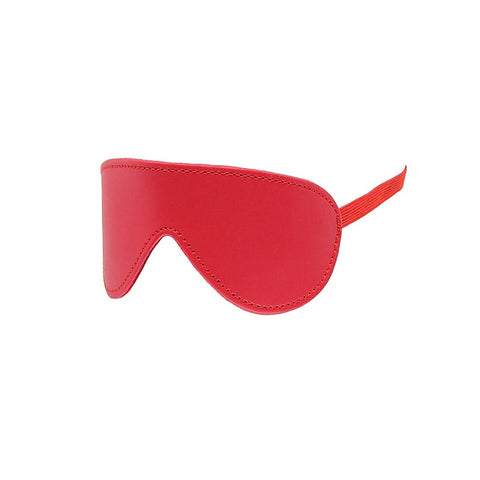 Faux Leather Blindfold with Faux Fur Lining by Berlin Baby - Masks And Blindfolds