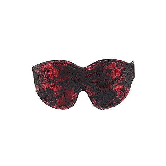 BDSM Play Satin & Lace Blindfold by Berlin Baby - Masks And Blindfolds