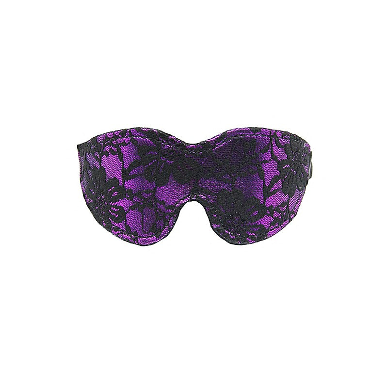 BDSM Play Satin & Lace Blindfold by Berlin Baby - Masks And Blindfolds