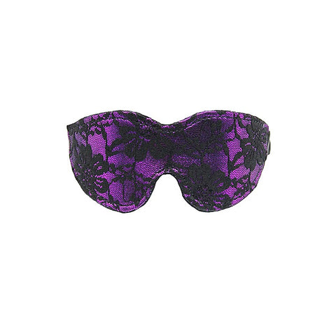 BDSM Play Satin & Lace Blindfold by Berlin Baby - Masks And Blindfolds