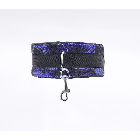 Satin and Lace BDSM Play Collar by Berlin Baby - Collars and Leads