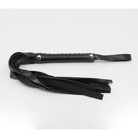 Basic PU Leather Bondage Flogger by Berlin Baby - Whips And Crops