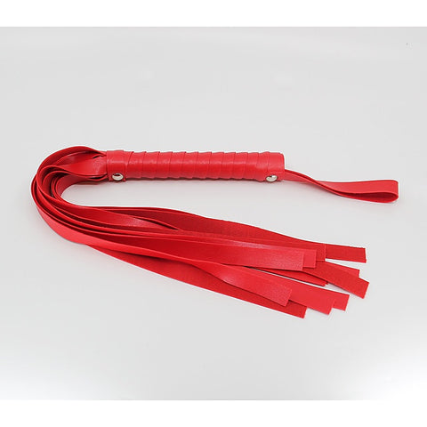 Basic PU Leather Bondage Flogger by Berlin Baby - Whips And Crops