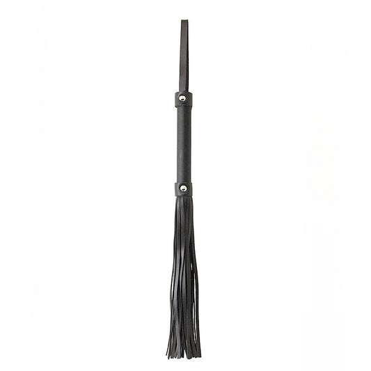 Long Faux Leather Bondage Flogger by Berlin Baby - Whips And Crops