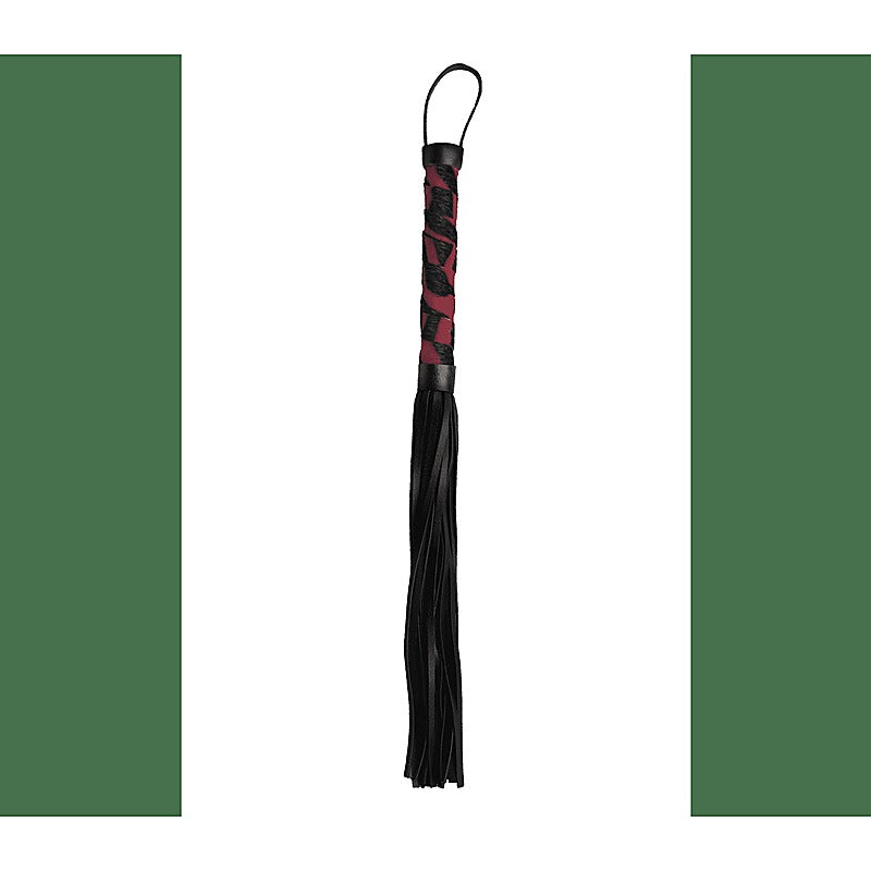 Animal Print Bondage Flogger by Berlin Baby - Whips And Crops