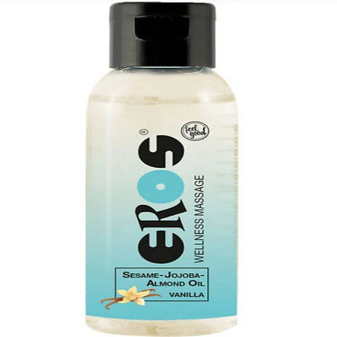 Eros Wellness Flavoured Adult Massage Oil 50 ml Coconut Scented - Massage Oils and Lubricants