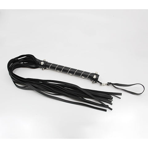 Chain Handle BDSM Play Flogger by Berlin Baby - Whips And Crops