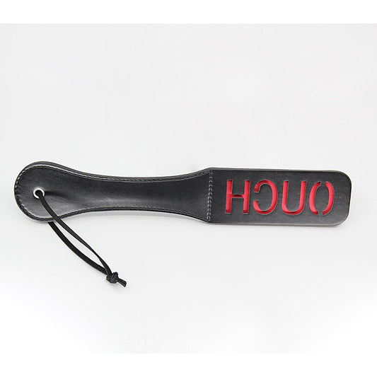 Ouch Cut Out Design Fetish Play Paddle by Berlin Baby - Paddles And Slappers