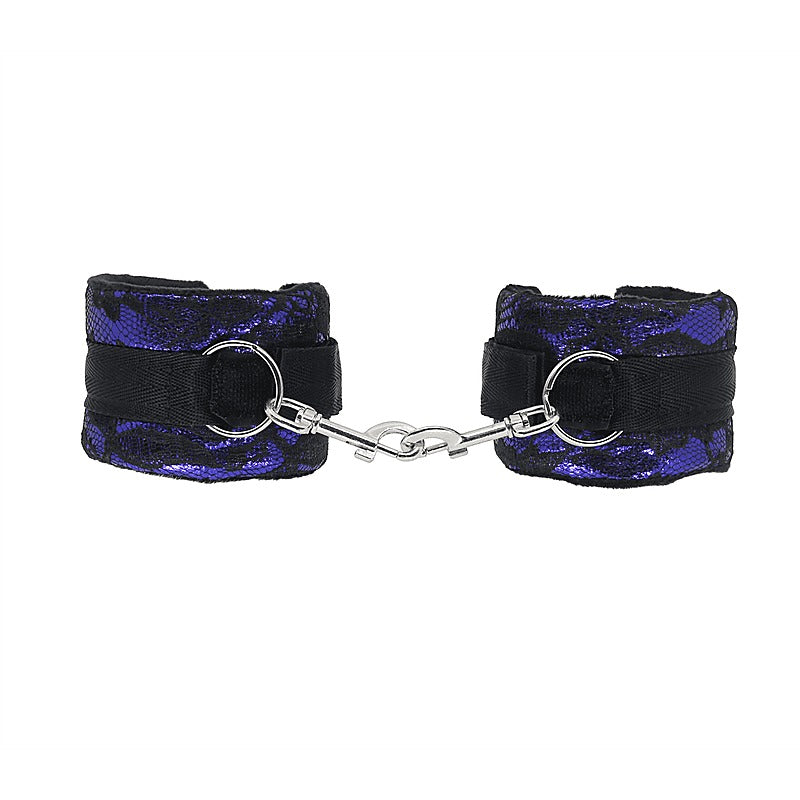 Satin and Lace Bondage Wrist Cuffs by Berlin Baby - Cuffs And Restraints