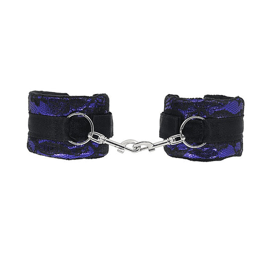Satin and Lace Bondage Wrist Cuffs by Berlin Baby - Cuffs And Restraints