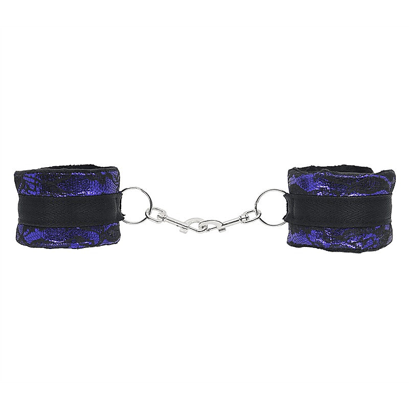 Satin and Lace Bondage Wrist Cuffs by Berlin Baby - Cuffs And Restraints