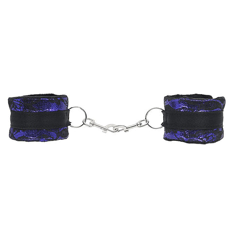 Satin and Lace Bondage Wrist Cuffs by Berlin Baby - Cuffs And Restraints