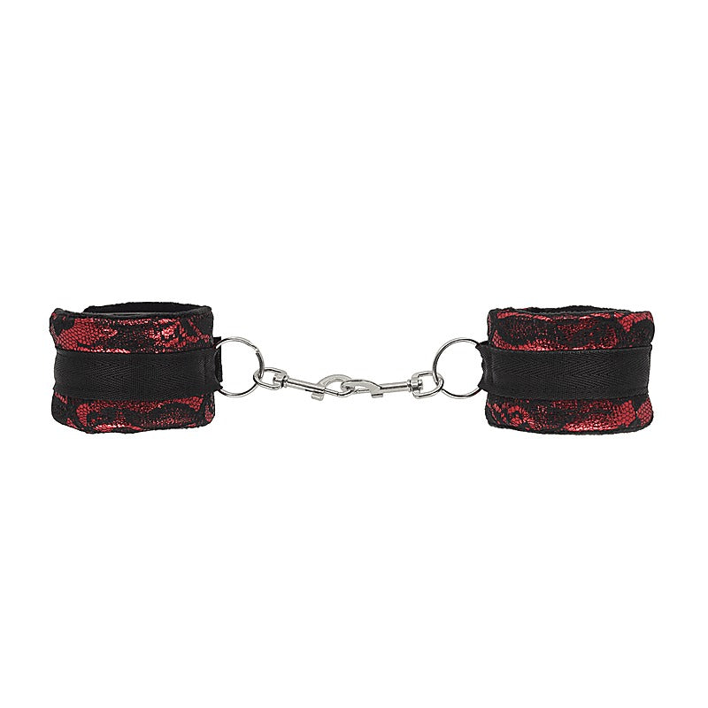 Satin and Lace Bondage Wrist Cuffs by Berlin Baby - Cuffs And Restraints