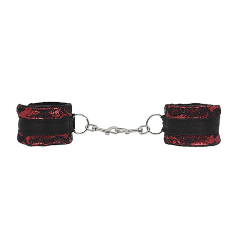 Satin and Lace Bondage Wrist Cuffs by Berlin Baby - Cuffs And Restraints
