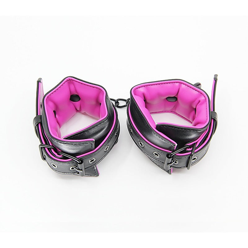 Padded PU Leather Wrist Cuffs by Berlin Baby - Cuffs And Restraints