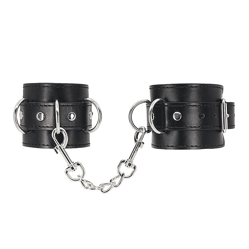 Unlined Faux Leather Wrist Cuffs by Berlin Baby - Cuffs And Restraints