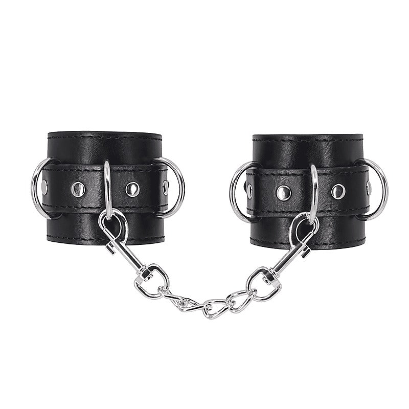 Unlined Faux Leather Wrist Cuffs by Berlin Baby - Cuffs And Restraints