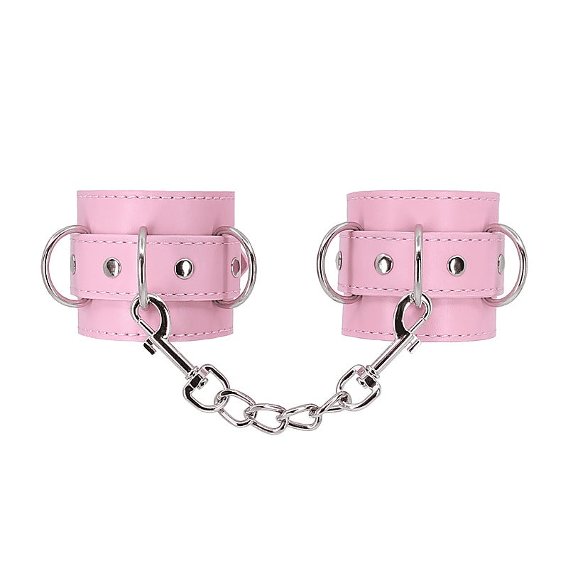 Unlined Faux Leather Wrist Cuffs by Berlin Baby - Cuffs And Restraints