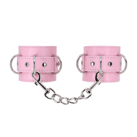 Unlined Faux Leather Wrist Cuffs by Berlin Baby - Cuffs And Restraints