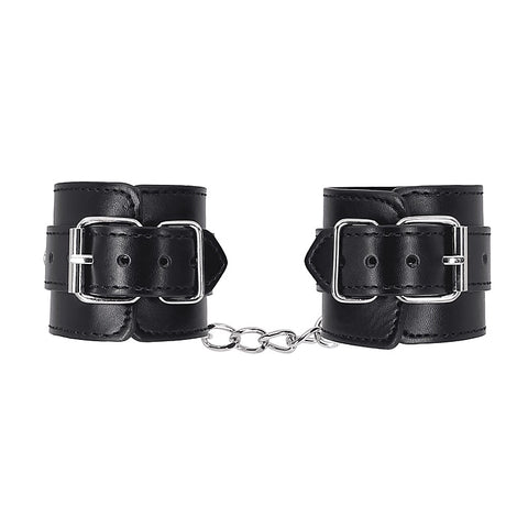 Unlined Faux Leather Wrist Cuffs by Berlin Baby - Cuffs And Restraints