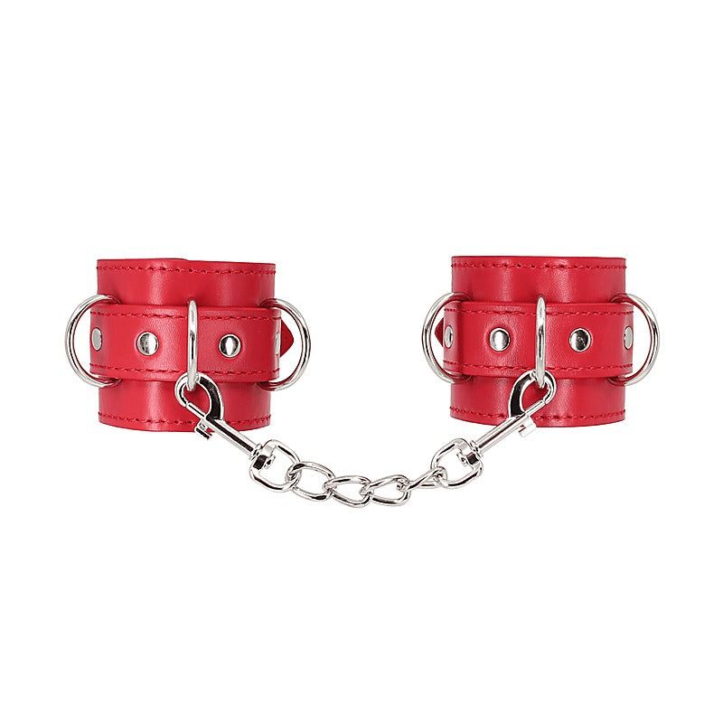 Unlined Faux Leather Wrist Cuffs by Berlin Baby - Cuffs And Restraints