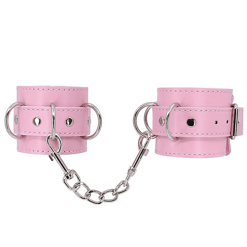 Unlined Faux Leather Wrist Cuffs by Berlin Baby - Cuffs And Restraints