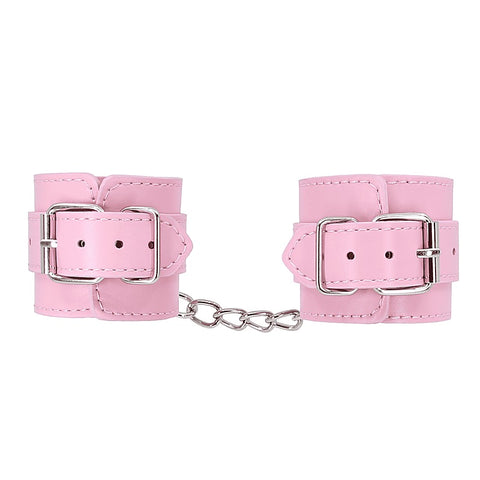 Unlined Faux Leather Wrist Cuffs by Berlin Baby - Cuffs And Restraints