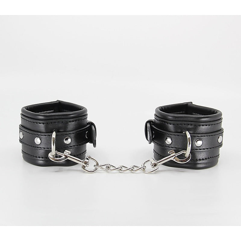 Diamante Buckle Bondage Wrist Cuffs by Berlin Baby - Cuffs And Restraints