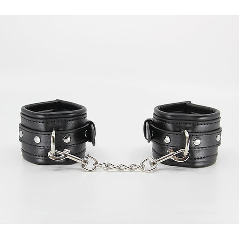Diamante Buckle Bondage Wrist Cuffs by Berlin Baby - Cuffs And Restraints