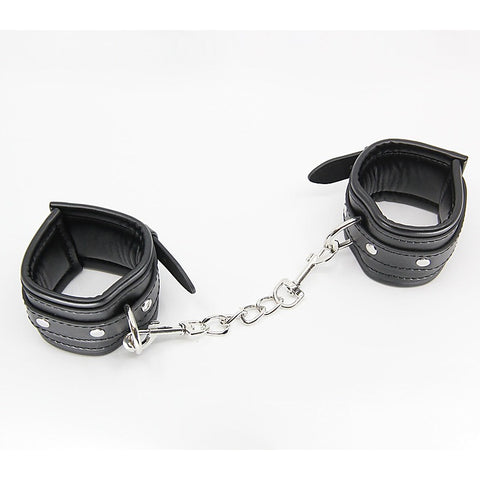Diamante Buckle Bondage Wrist Cuffs by Berlin Baby - Cuffs And Restraints