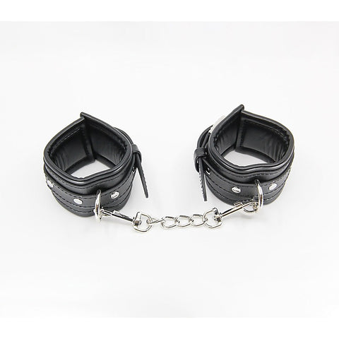 Diamante Buckle Bondage Wrist Cuffs by Berlin Baby - Cuffs And Restraints
