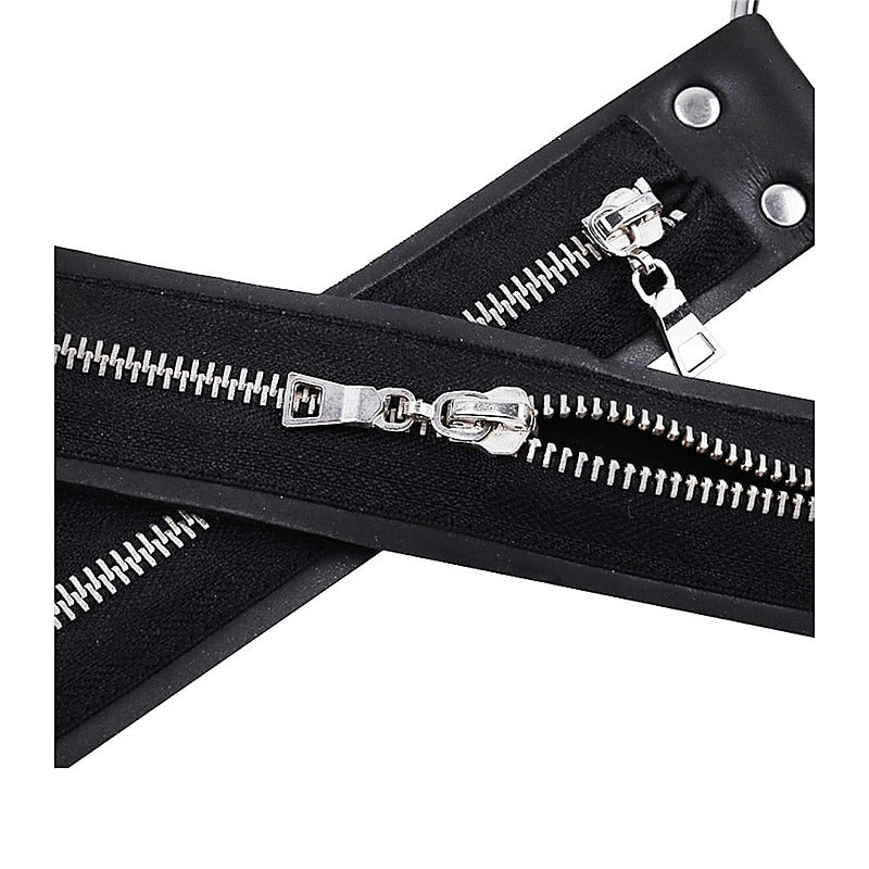 Cross Front Neoprene Body Brace by Love In Leather - Cuffs And Restraints
