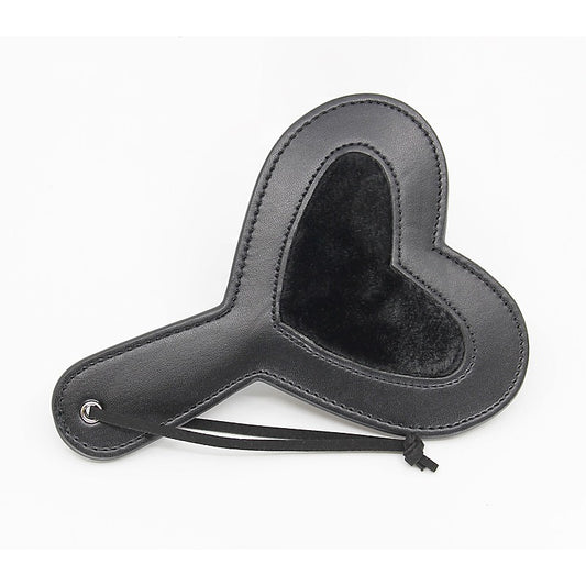 Heart Shaped Vegan Leather Paddle by Berlin Baby - Paddles And Slappers