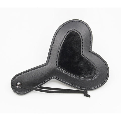 Heart Shaped Vegan Leather Paddle by Berlin Baby - Paddles And Slappers