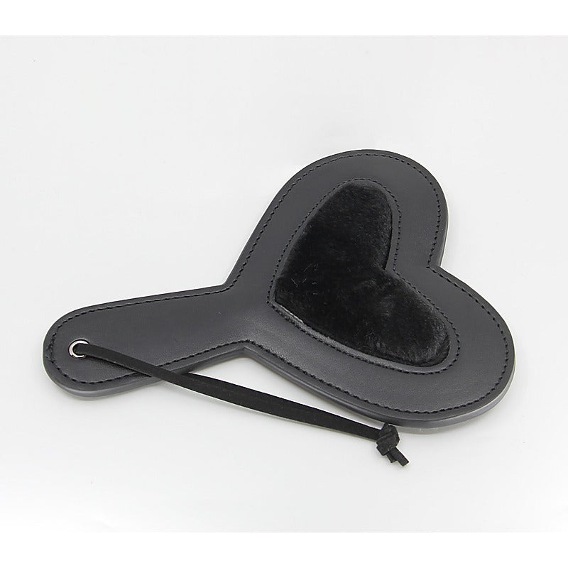 Heart Shaped Vegan Leather Paddle by Berlin Baby - Paddles And Slappers