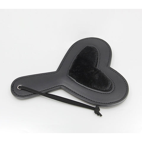 Heart Shaped Vegan Leather Paddle by Berlin Baby - Paddles And Slappers