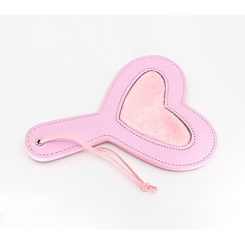 Heart Shaped Vegan Leather Paddle by Berlin Baby - Paddles And Slappers