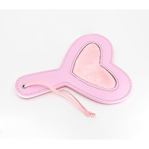Heart Shaped Vegan Leather Paddle by Berlin Baby - Paddles And Slappers