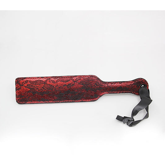 Lace Paddle Front With Ribbon Wrist Strap by Berlin Baby - Paddles And Slappers