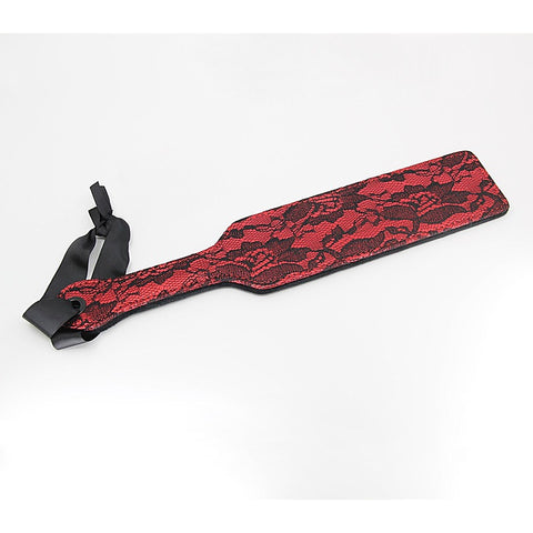 Lace Paddle Front With Ribbon Wrist Strap by Berlin Baby - Paddles And Slappers