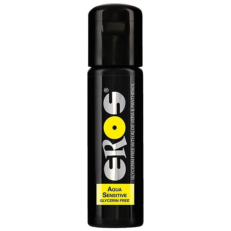 EROS Aqua Sensitive Glycerin Free Lubricant by Megasol - Water Based Lubes