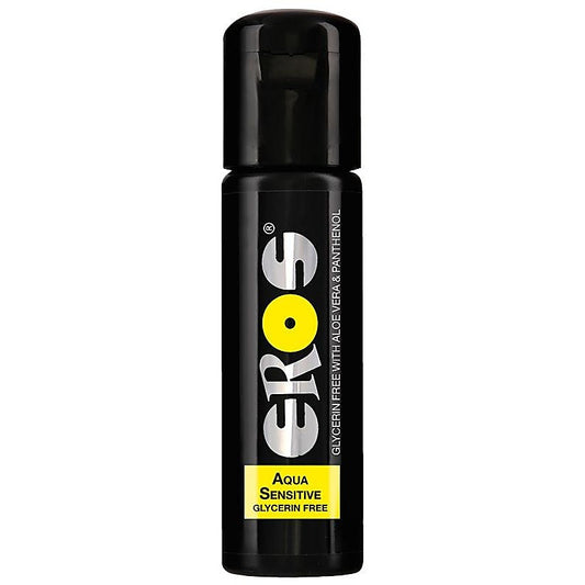 EROS Sensitive Glycerin Free Water Based Lube by Megasol - Water Based Lubes
