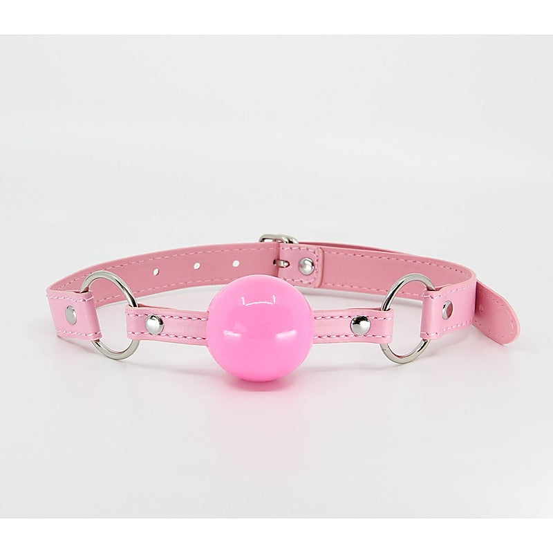 Premium Faux Leather BDSM Gag by Berlin Baby - Bondage Gags and Bits