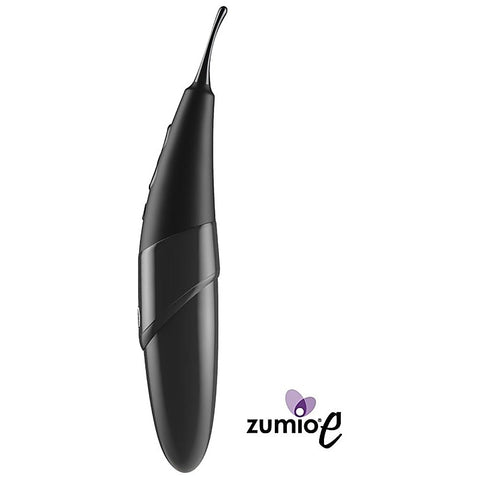 E Ebony Clitoral Stimulator by Zumio - Clit Ticklers and Pulsators