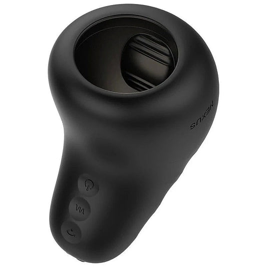 Nexus Eclipse Vibrating and Stroking Male Masturbator - Masturbators and Strokers